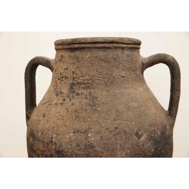 Vintage Medium Black Olive Pot For Sale In Los Angeles - Image 6 of 12