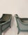 Mid-Century Modern French Lounge Chairs in Green Velvet and Lacquered Wood, 1950, Set of 2 For Sale - Image 13 of 17