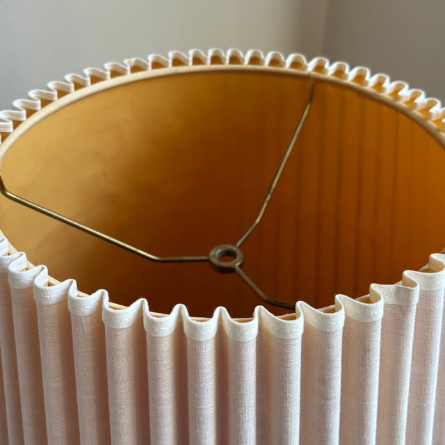 Mid-20th Century Conical Scalloped Lamp Shade For Sale - Image 13 of 15