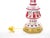 Antique Bohemian Cranberry Crystal, Painted and Gilt Gold Decorated Table Lamp For Sale - Image 10 of 12