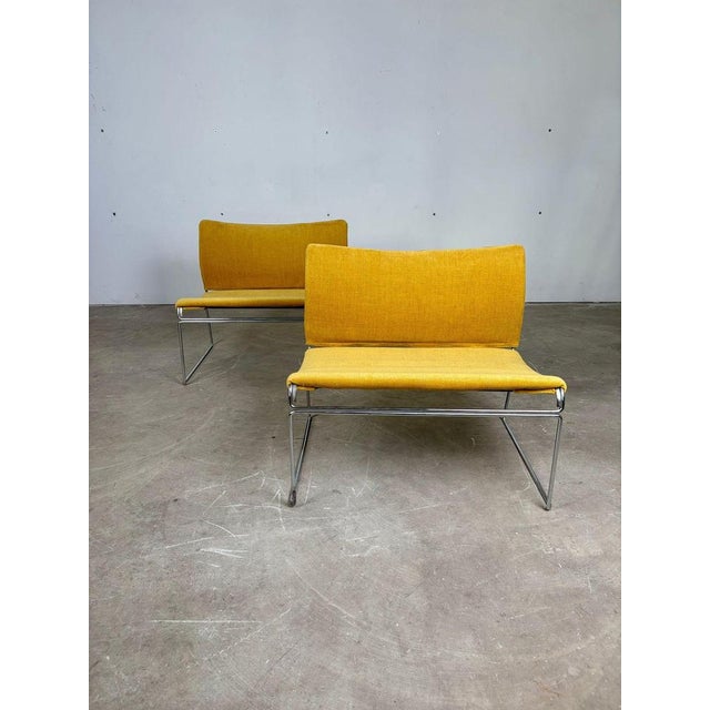 Black Saghi Armchairs by Kazuhide Takahama for Cassina, Italy, 1960s, Set of 2 For Sale - Image 8 of 13