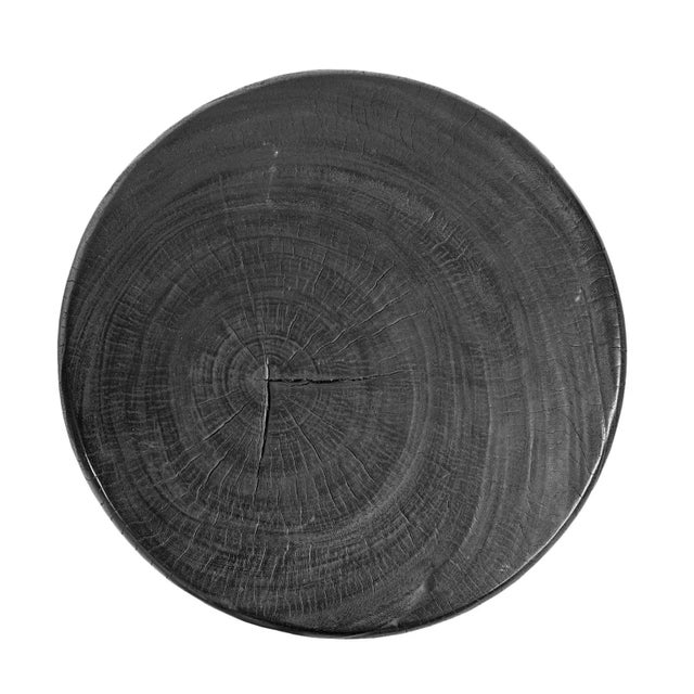 2020s Black Stacked Ring Side Table For Sale - Image 5 of 9