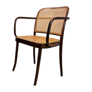 Art Deco No.811 Prague Armchair by Josef Hoffmann from Thonet, 1930s