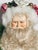 Shabby Chic Vintage White Santa Claus Christmas Holiday Tree Topper For Sale - Image 3 of 10