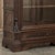 Burnt Umber 19th Century French Renaissance Revival Oak Vitrine ~ Bookcase For Sale - Image 8 of 18
