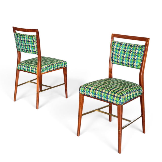 Mid-Century Modern Walnut “Irwin Collection” Dining Chairs by Paul McCobb for Calvin, Circa 1955 - Set of 6 For Sale - Image 3 of 14