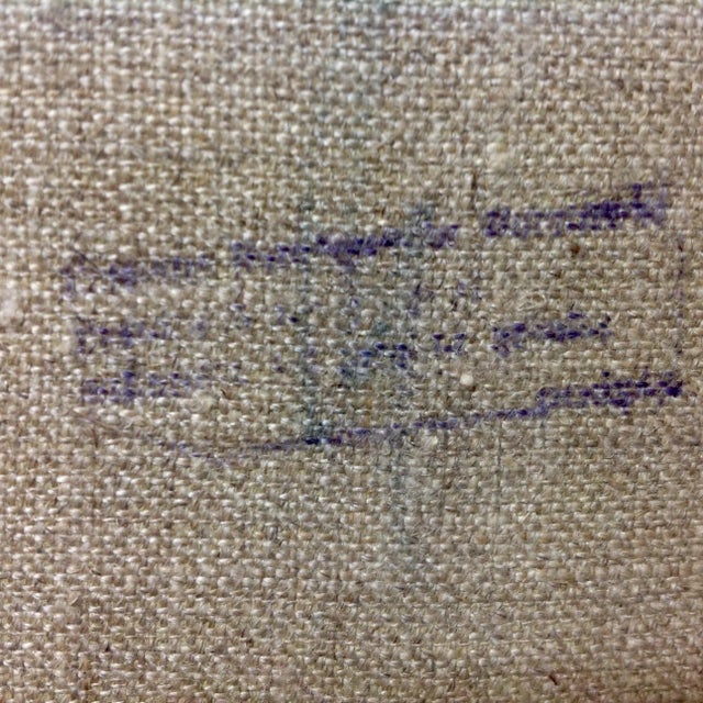 Ruby Red Vintage Gypsy Woman Oil Painting For Sale - Image 8 of 10