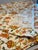 Jacobean 2 Pair Vintage 70s Retro Groovy Mod Flower Power Jacobean Design HTF Deadstock Curtains Mint For Sale - Image 3 of 10