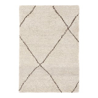Dash & Albert by Annie Selke Numa Charcoal Hand Knotted Wool Rug, 2'6" x 8' For Sale