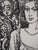 Leopoldo Presas, Young Woman with a Pearl Necklace, Lithograph For Sale - Image 6 of 7