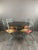Turquoise Table and Chair Set from the Villa Deste Collection by Pierre Vandel, 1970s, Set of 5 For Sale - Image 8 of 8