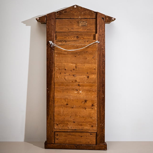 Traditional Empire Mirror by Johan Martin Berg, 1800s For Sale - Image 3 of 11