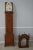 Tiger Maple Chippendale Style Grandfather Clock For Sale - Image 10 of 12