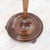 20th Century Round Walnut Pedestal Table For Sale - Image 9 of 12