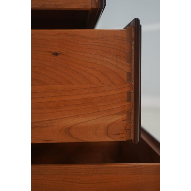 1990s Ethan Allen Georgian Court Cherry Lingerie Chest For Sale - Image 5 of 15