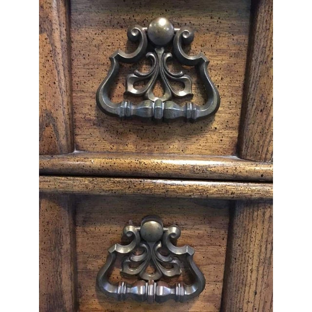 Burlington House Furniture Carved Wood Armoire Chairish