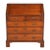 Antique Georgian Slant Front Secretary Desk / Early English Oak Fall Front Writing Bureau For Sale