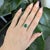 Radiant 2.8cts Zambian emerald (10x8mm) set in solid 14K gold, showcasing a vivid, rich green that captivates at every...