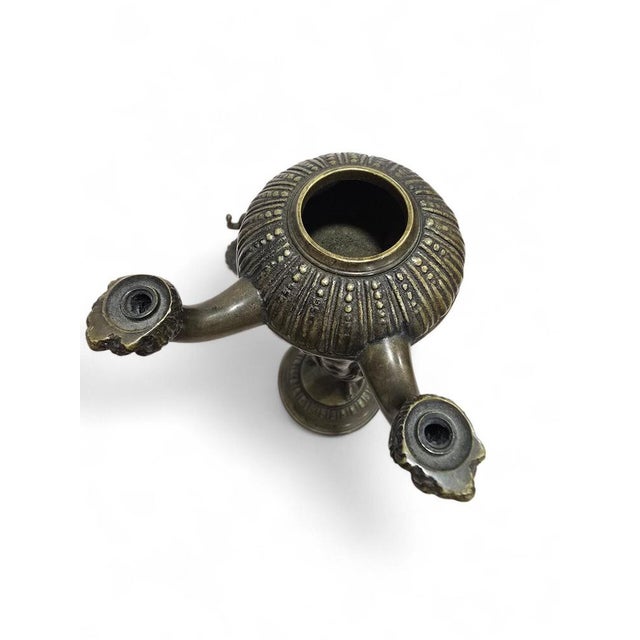 Roman Revival Bronze Incense Burner, 19th Century For Sale - Image 13 of 14