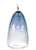 Tempo Summit Pendant Light from the Fizz Collection in Steel Blue For Sale - Image 4 of 4