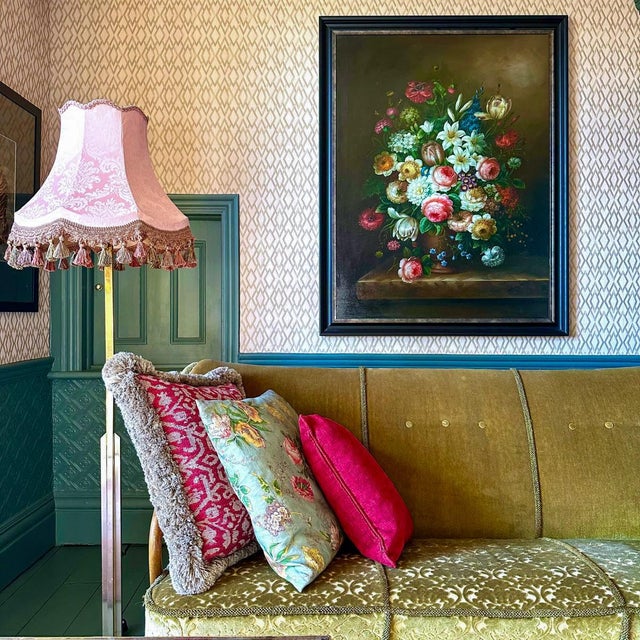 The Rose Quartz Damask Lampshade Part of The Jewel Collection by T&T x Nina Watson Nina describes this shade as a “soft...