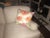 Pink & Orange Floral Pillows - a Pair For Sale In New York - Image 6 of 7