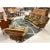 Leon Rosen Lucite and glass coffee table for Pace Collection. Tubular Lucite pillars hold 3/4" blue tinted glass. The...