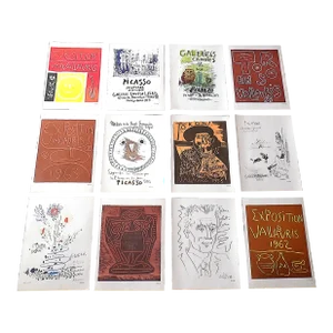 Vintage Mid Century Modern Picasso Lithographs - Set of 12