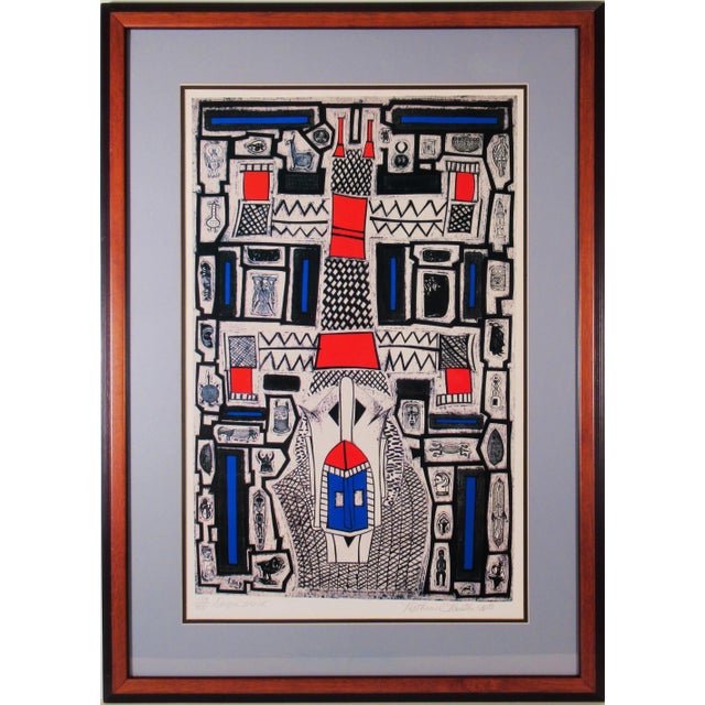 Nathaniel Bustion, Dogon Mask, 1996 For Sale - Image 12 of 12