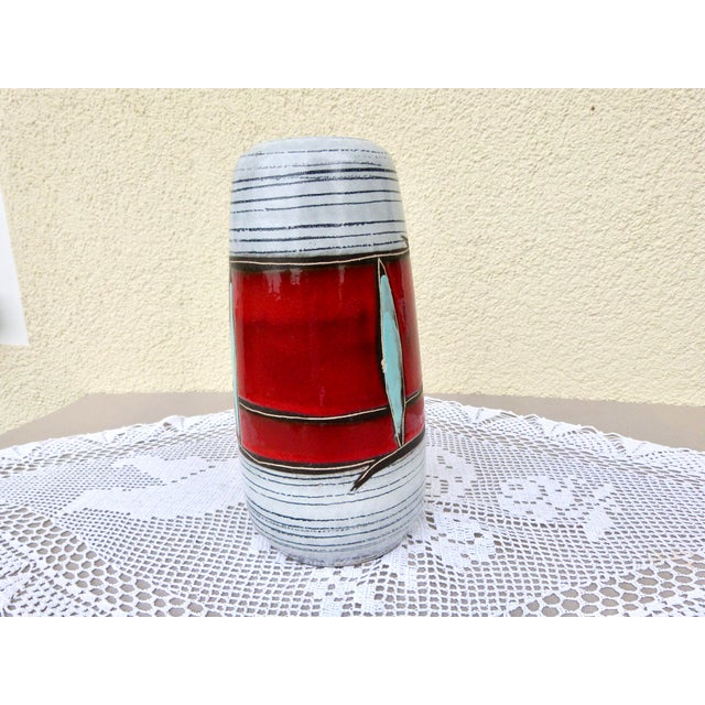 Ceramic Vase from Scheurich Keramik, West Germany 1970 For Sale - Image 4 of 10