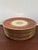 1930s Pickard Red & Gold Czech Bohemian Porcelain Dinner Plates - Set of 8 For Sale - Image 12 of 16
