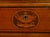 Neoclassical Pair of Italian Neoclassical 1800s Walnut Bedside Tables with Marquetry Décor For Sale - Image 3 of 12