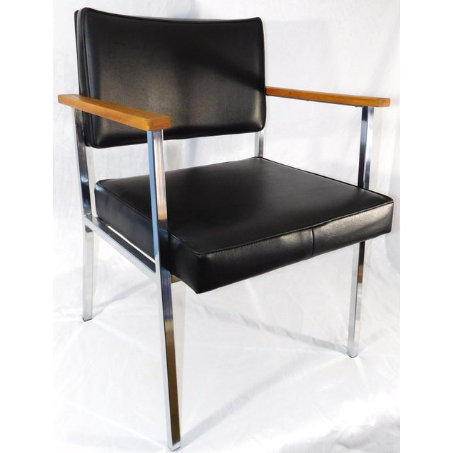 This vintage Cole chair is now in very good overall condition. Not long ago, there was light surface rust on the chrome,...