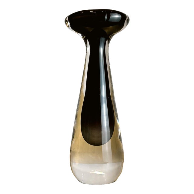 Vintage Expo Vase by Nils Landberg for Orrefors, 1950s For Sale