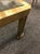 Italian Italian Brass Coffee Table With Design For Sale - Image 3 of 12