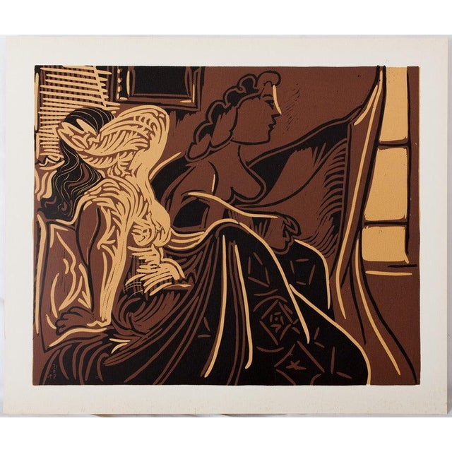 Pablo Picasso, Deux femmes à la fenêtre, Nude, Etching For Sale - Image 4 of 4