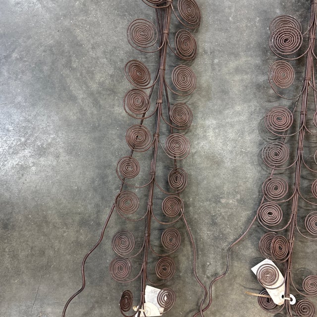 Pair of Mid 20th Century Sculptural Wall Candlesticks For Sale In Atlanta - Image 6 of 12