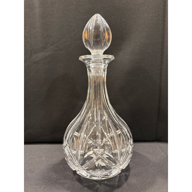 Gorham Early 21st Century Gorham Lady Anne Decanter With Stopper For Sale - Image 4 of 7