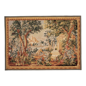Chien a La Fontaine Handwoven Tapestry - 147 X 208 Cm (4'10" X 6'10") - Requires Rod Size 5