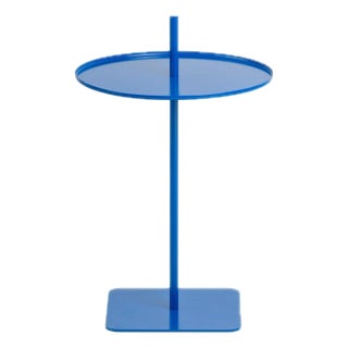 Modern Round Blue Coffee Table - Lily 01 by Oitoproducts For Sale