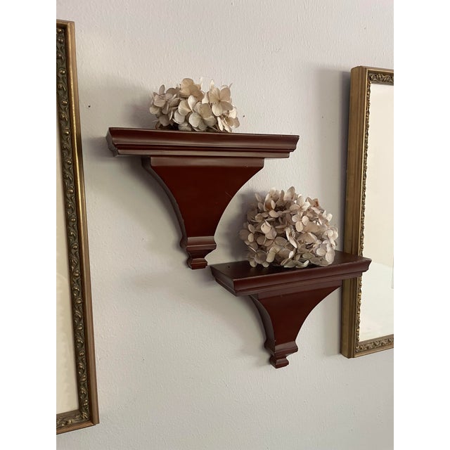 Late 20th Century Vintage Kensington Row Wall Shelf Brackets Corbels For Sale - Image 16 of 17