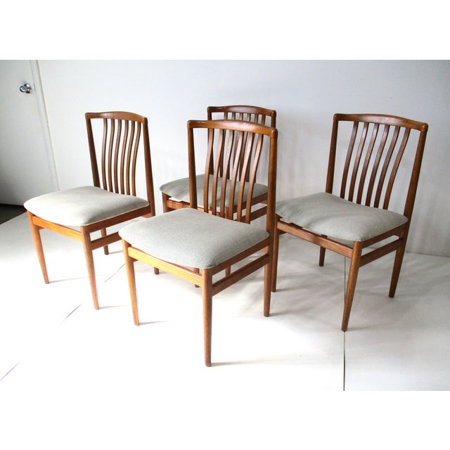 Teak Dining Chairs by Vamdrup Stolefabrik Denmark For Sale - Image 13 of 14