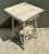 Vintage Primitive Wood Side Table For Sale - Image 10 of 12