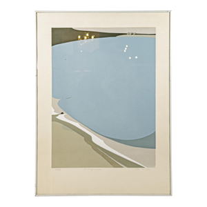1970s Toni Carner Minimalist Screen Print, "The Virgin Sex"