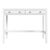 Spritely Home Accent Furniture Nora 40 in. W Rectangular Wood 2 Drawer Writing Desk, White For Sale - Image 4 of 8