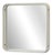 Mid-Century Italian Mirror with Wooden Frame For Sale