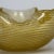 Vide-Poche or Ashtray in Murano Glass with Gold Powder from Barovier & Toso For Sale - Image 4 of 5