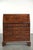 This exquisite 18th-century English oak secretary desk features a beautiful interior and a lovely original leather top....