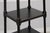 Regency Ebony & Gold 4 Tier Etagere Bookcase Shelf For Sale In Philadelphia - Image 6 of 12