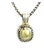 Late 20th Century David Yurman Albion Sterling Silver 14k Yellow Gold Pendant For Sale